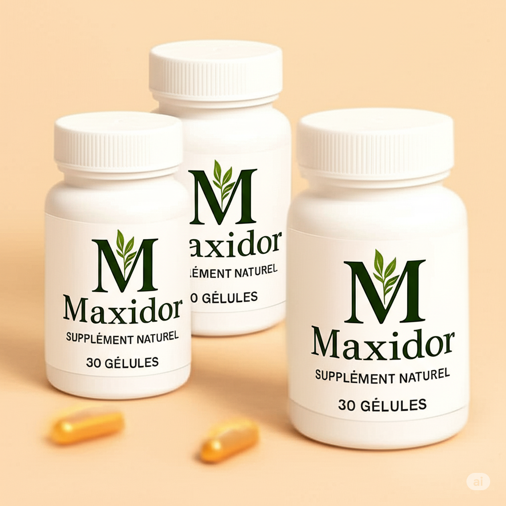 Maxidor – Cure Définitive| 3 Flacons – 90 gélules