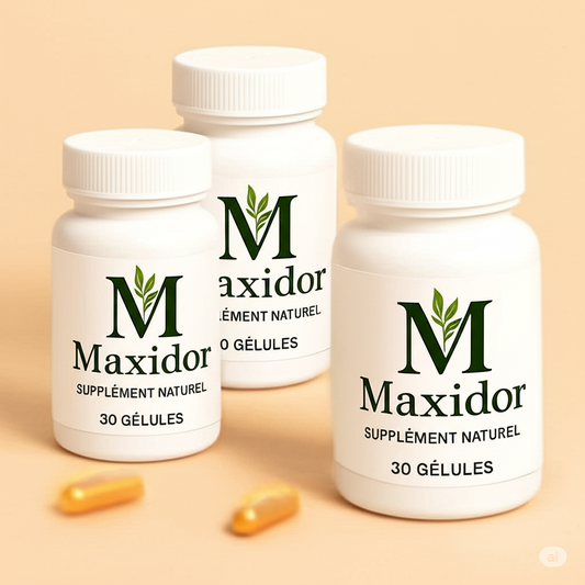 Maxidor – Cure Définitive| 3 Flacons – 90 gélules